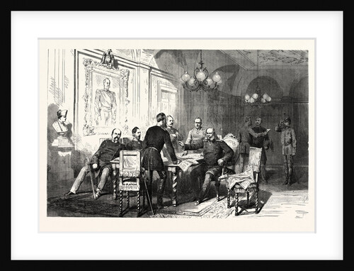 Council of War at the Hotel the Prefecture at Versailles the December 6, 1870 by Anonymous