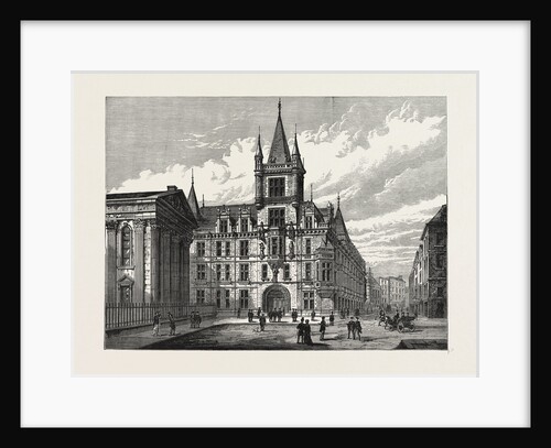 New Buildings, Caius College, Cambridge by Anonymous