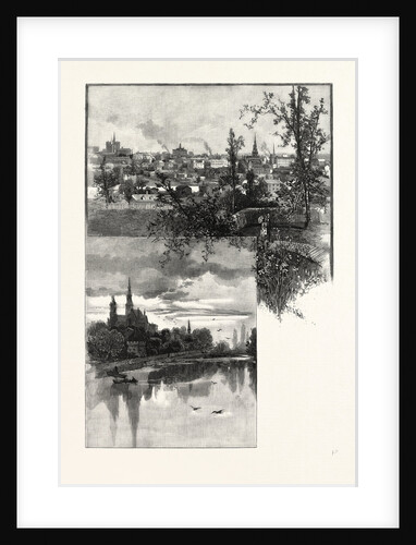 On the River Speed (Bottom); Guelph (Top), Canada by Anonymous