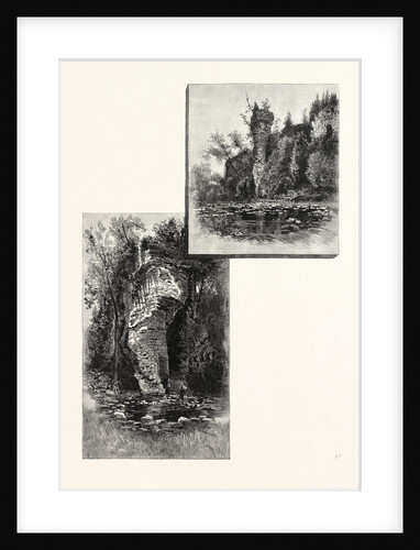 Lover's Leap, Elora; Watch-Tower Rock, Irvine River, Canada by Anonymous
