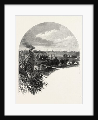 St. Thomas, from Kettle Creek Bridge, Canada by Anonymous