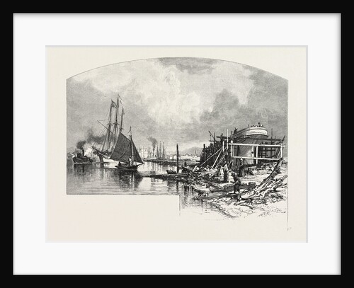 Owen Sound, Looking Up the Harbour, Canada by Anonymous