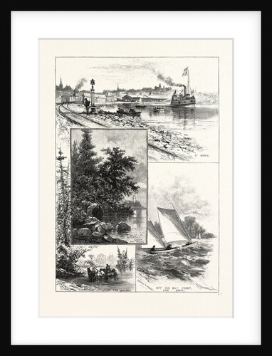 Georgian Bay and the Muskoka Lakes, Scenes About Lake Simcoe, Canada by Anonymous