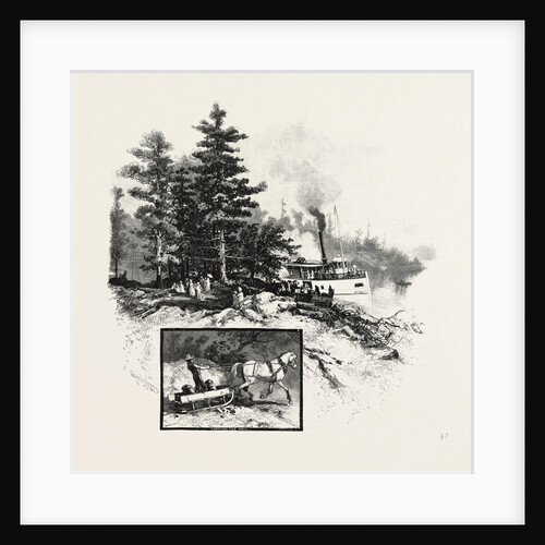 Georgian Bay and the Muskoka Lakes, at the Landing, Rosseau, Canada by Anonymous