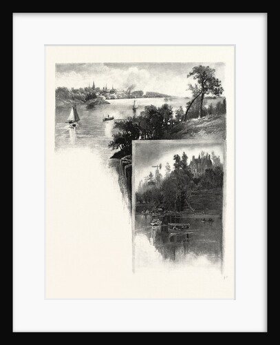 Eastern Ontario, Brockville (Top); the Riverside, Brockville (Bottom), Canada by Anonymous