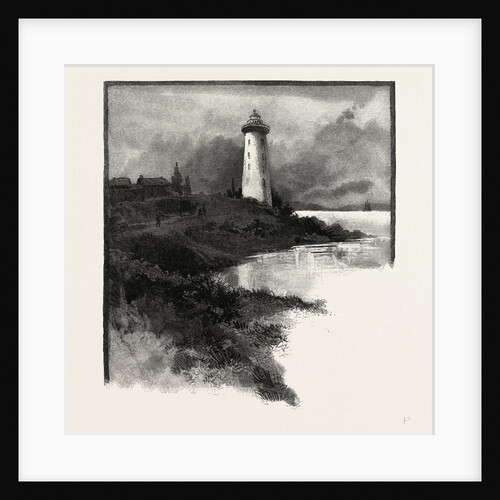 Old Lighthouse, Prescott, Canada by Anonymous