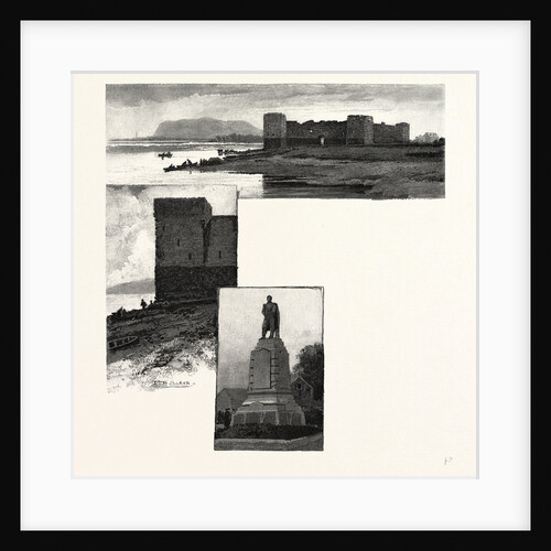 South Eastern Quebec, Chambly, the Old Fort, and Chambly Rapids (Top); Bastion of Fort (Centre); Monument to De Salaberry, Canada by Anonymous