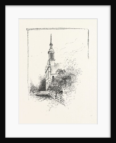 Old Church at Iberville, Canada by Anonymous