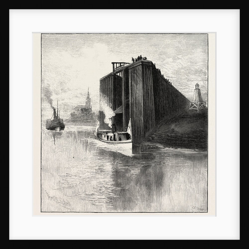 New Brunswick, Wharf at St. Andrews, Canada by Anonymous