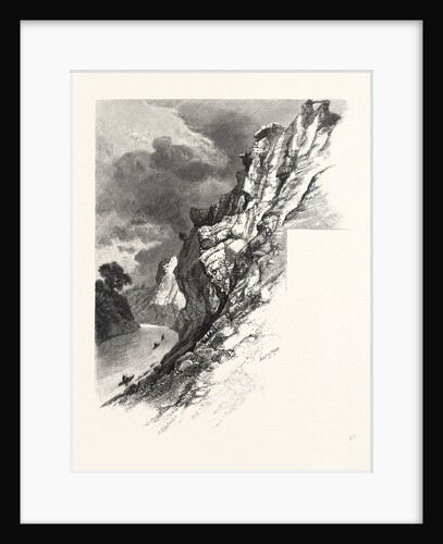 New Brunswick, Plaster Rocks, Tobique River, Canada by Anonymous