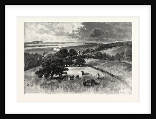 Grand Pre, and Basin of Minas, from Wolfville, Canada by Anonymous