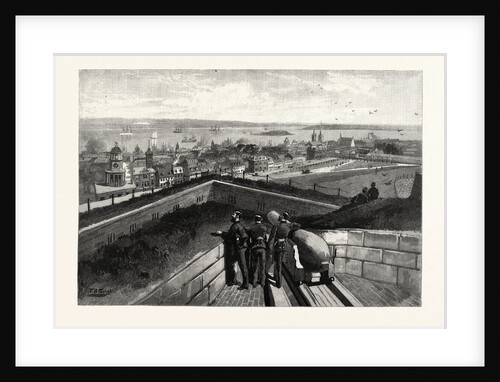 Nova Scotia, Halifax, from Citadel, Canada by Anonymous