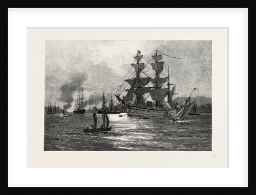 Nova Scotia, Men-of-War, Halifax Harbour, Canada by Anonymous