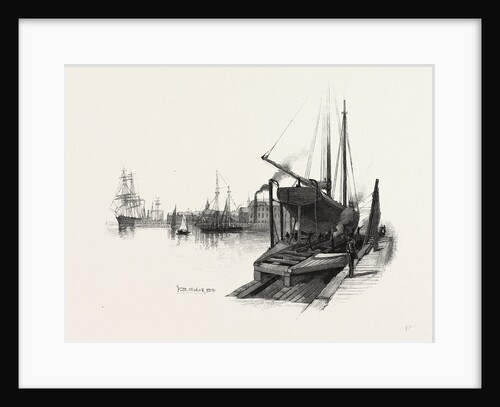 Nova Scotia, Marine Slip and Docks, Yarmouth, Canada by Anonymous