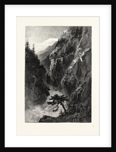 A Canon on the Homathco, Canada by Anonymous