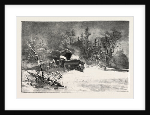 Triumph of the Snow-Plough, Canada by Anonymous