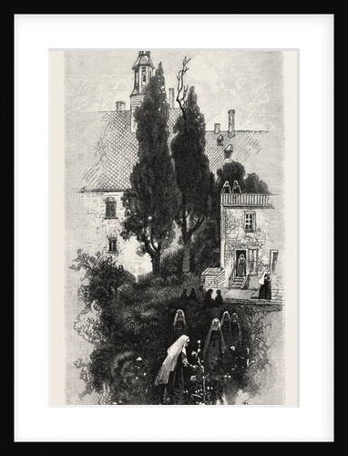 Quebec, in the Gardens of the Ursuline Convent, Canada by Anonymous