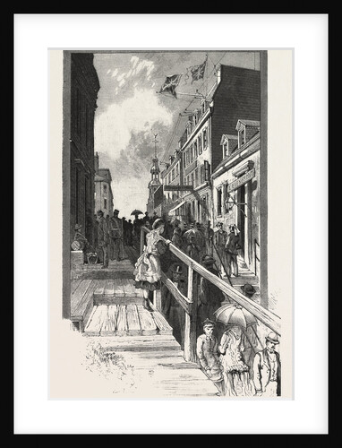 Buade Street, Named after Frontenac, Quebec, Canada by Anonymous