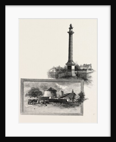 Quebec, Wolfe's Monument (Top); Martello Tower. On the Plains of Abraham. (Bottom), Canada by Anonymous