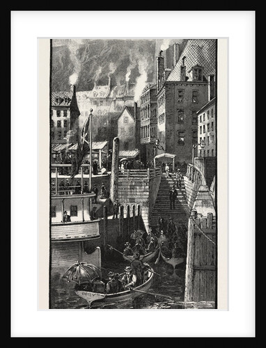 Quebec, Looking from the Wharves, Canada by Anonymous