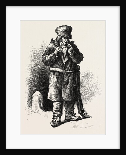 French Canadian Life, an Old Habitant, Canada by Anonymous