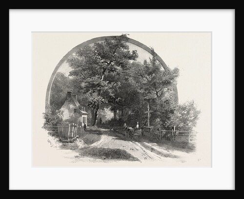 On the Road to St. Joachim, Canada by Anonymous