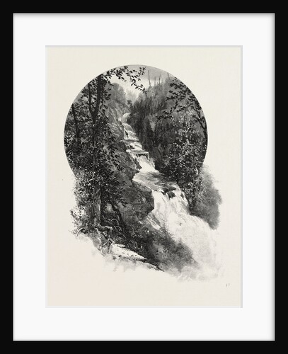 French Canadian Life, Falls of St. Fereol, Canada by Anonymous