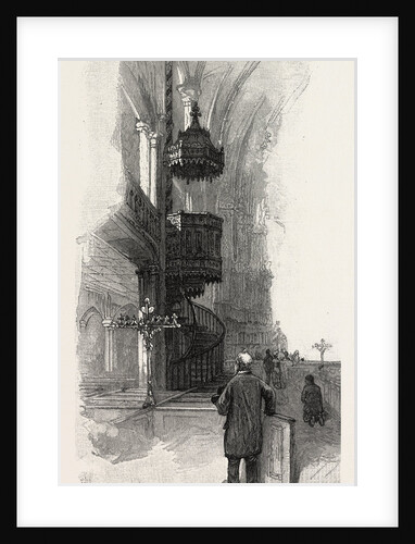 Montreal, Pulpit of Notre Dame, Canada by Anonymous