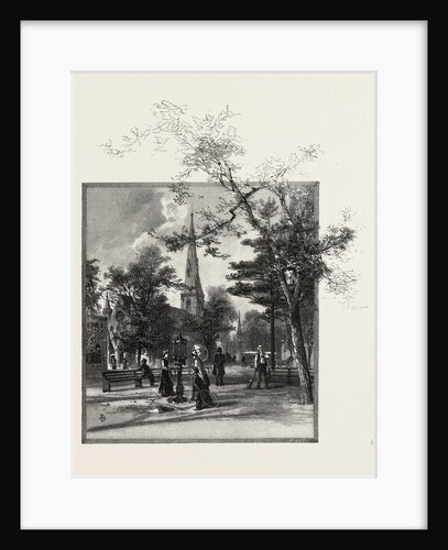Montreal, Christ Church Cathedral, from Phillips' Square, Canada by Anonymous