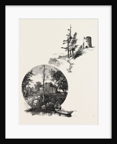 Lower Ottawa, Watch Tower and the Remains of Ancient Castle, Canada by Anonymous