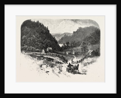 Lower Ottawa, Mountain Farm, Canada by Anonymous