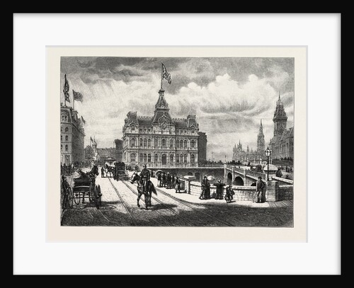 Ottawa, Post Office, Dufferin and Sappers' Bridge, Canada by Anonymous