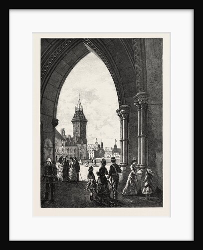 Ottawa, from Main Entrance Under Central Tower, Canada by Anonymous
