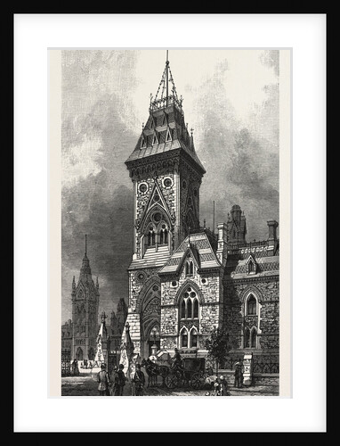 Ottawa, Tower of Eastern Block, Departmental Buildings, Canada by Anonymous