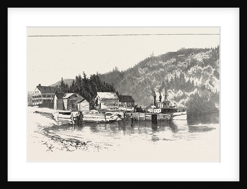 The Upper Ottawa, Des Joachims Landing, Canada by Anonymous