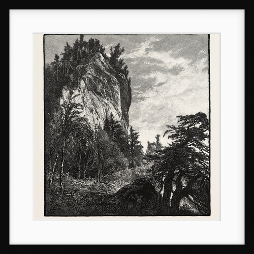 A Laurentian Bluff, Canada by Anonymous