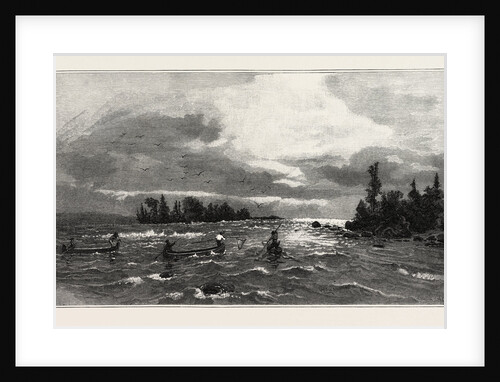 The Upper Lakes, the Sault Ste. Marie Rapids, Canada by Anonymous