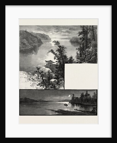 Manitoba, Cross Lake (Bottom), Lake Deception (Top), Canada by Anonymous
