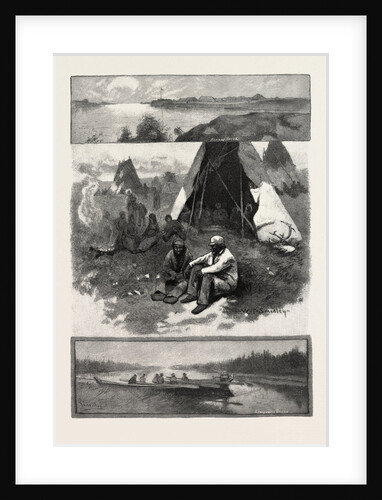 Scenes Along the Nelson River, Canada by Anonymous
