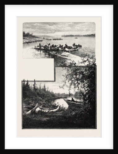 On the Great and Little Churchill Rivers, Canada by Anonymous