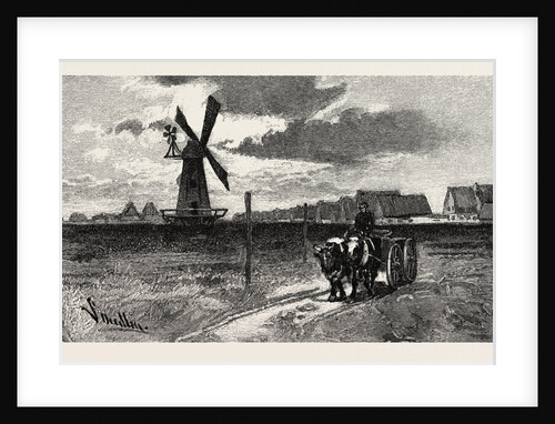 A Mennonite Village, Protestant, Canada by Anonymous