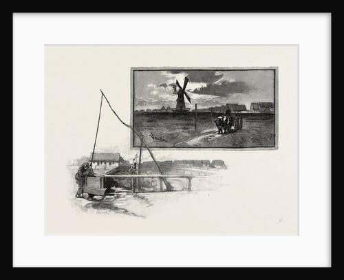 A Mennonite Village, Canada by Anonymous