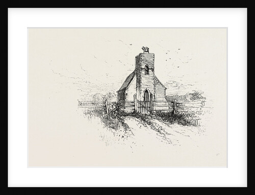 Old Church Near Landing, Canada by Anonymous