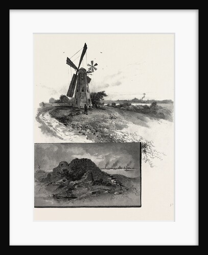 Niagara District, Old Fort Erie, and Windmill, Canada by Anonymous