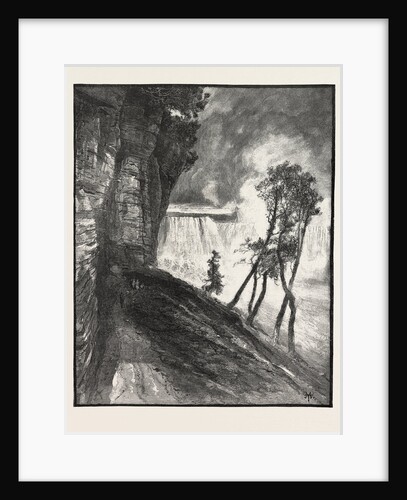 The Horse-Shoe Fall, from Under Cliff at Goat Island, Canada by Anonymous
