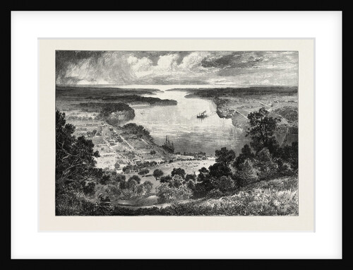 Niagara River, from Queenston Heights, Canada by Anonymous