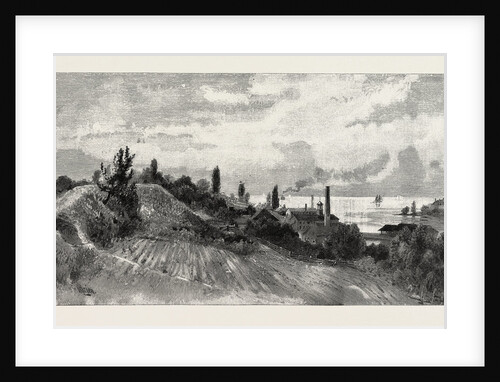 Mouth of the River, from Ramparts of Old Fort George. Fort Niagara, on the American Shore, Opposite, Canada by Anonymous