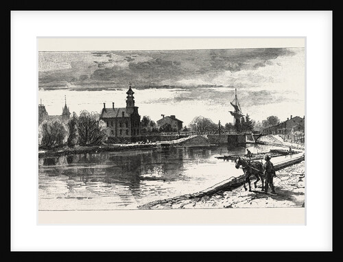 Niagara District, Thorold, on Old Welland Canal, Canada by Anonymous