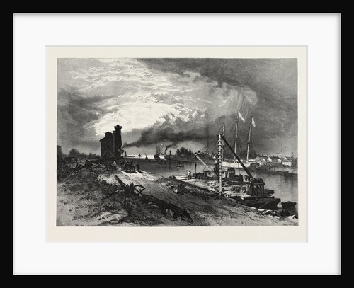 Entrance to Welland Canal, Port Colborne, Canada by Anonymous