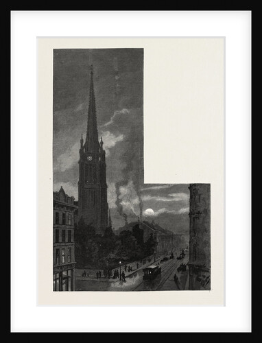 Toronto, Tower and Spire of St. James's Cathedral, Canada by Anonymous